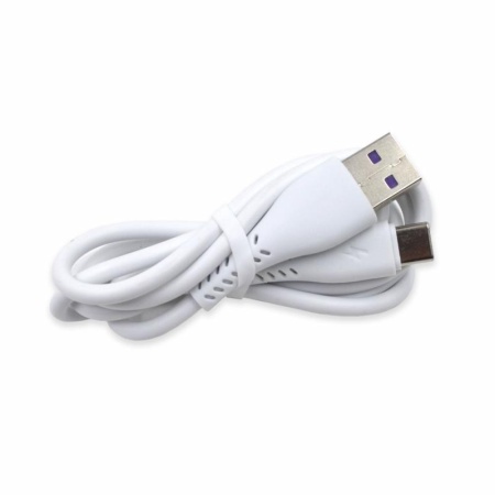 Кабель USB AM - USB TypeC M, 2.5A, 1 м, белый