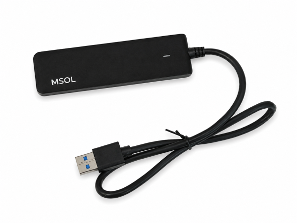 USB 3.0-разветвитель MSOL C504, 4-порта, 0.45м