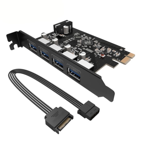 Контроллер PCI-E - 4xUSB 3.0 ORICO PVU3-4P-V1