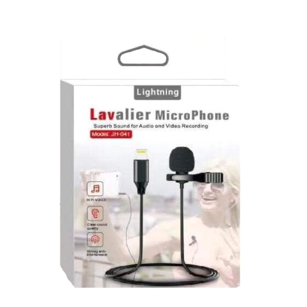 Микрофон петличный JH-041, Lightning