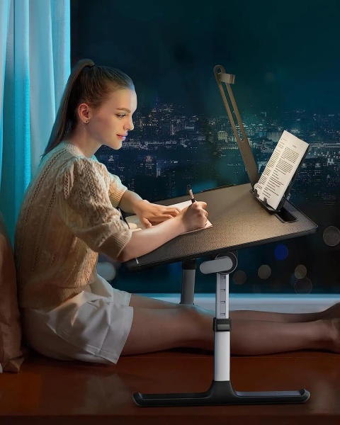 Столик для ноутбука Saiji K8 Ultimate Ed, чёрный