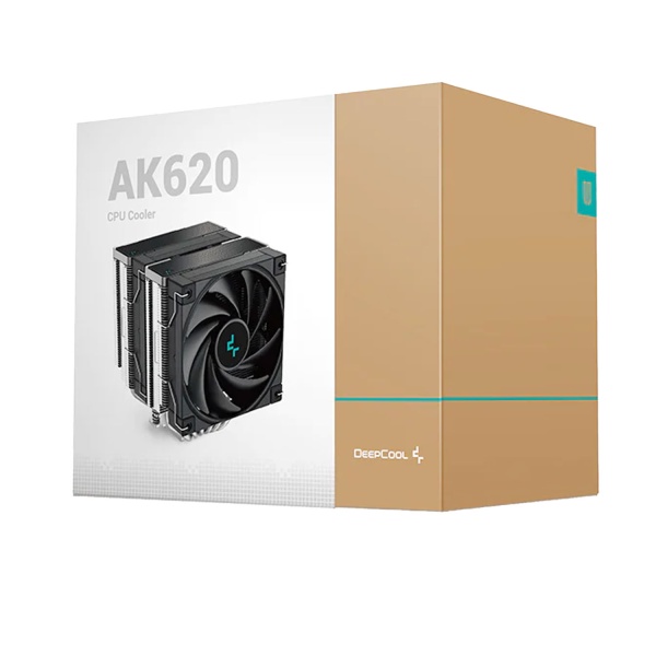 Кулер ЦП Deepcool AK620 Dual Tower, чёрный