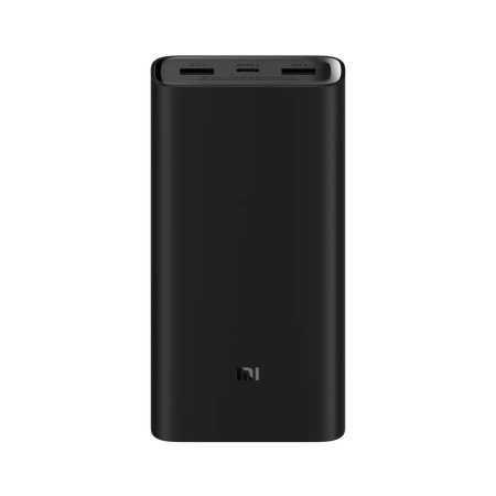 Портативный аккумулятор Xiaomi Mi Power Bank PB200SZM, 20000 мА*ч, чёрный