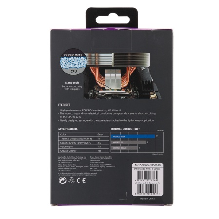 Термопаста Cooler Master Mastergel Maker, 11Вт/мК, 4 гр.