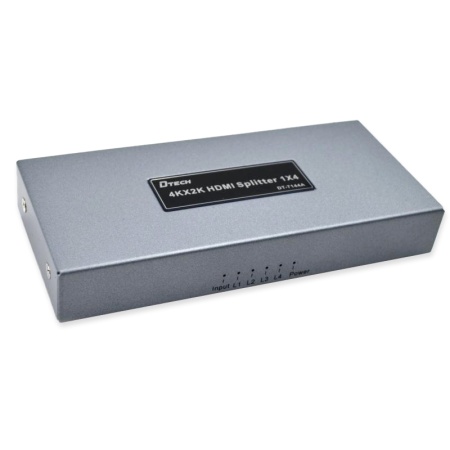 Разветвитель HDMI Dtech DT-7144A 4K, 4-порта, 340 МГц