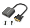 Конвертер VGA M - HDMI F + 3.5 мм + питание 5V, Mindpure AD031, LX10366