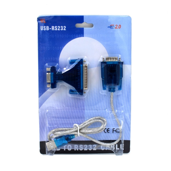 Переходник USB AM - COM(RS232) + LPT