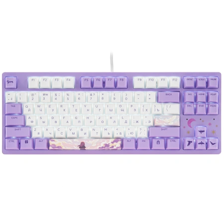 Клавиатура DAREU A87L Dream (механическая, проводная, Ru/En)