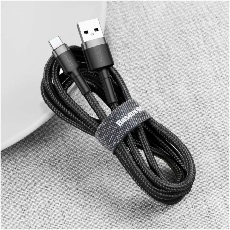Кабель USB AM - USB TypeC M, Baseus Cafule Cable (CATKLF-*G1)