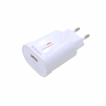 Сетевое зарядное устройство VIDVIE CE06i, 3.6 A, 18 Вт, Lightning - 1 м
