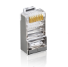 Коннектор экранир RJ-45 Cat6 Mindpure, NW020, LX10412, 100 шт/уп