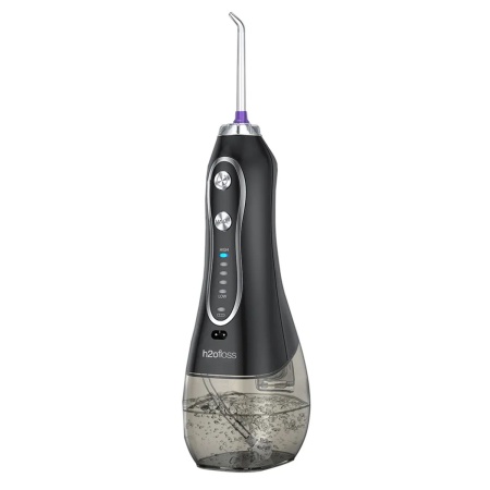 Ирригатор h2ofloss HF-6, 5 насадок, чёрный