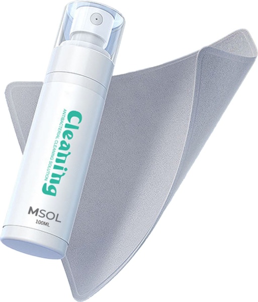 Чистящий набор M-SOL Cleaning Kit (спрей+салфетка)