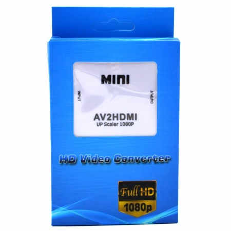 Конвертер HDV-M611 Mini, 3RCA F - HDMI F