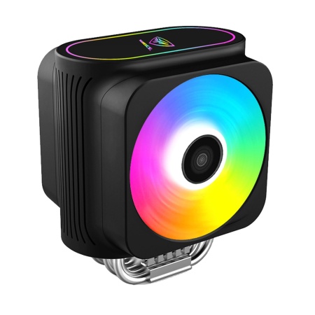 Кулер ЦП PcCooler GI-D66A, HALO RGB led