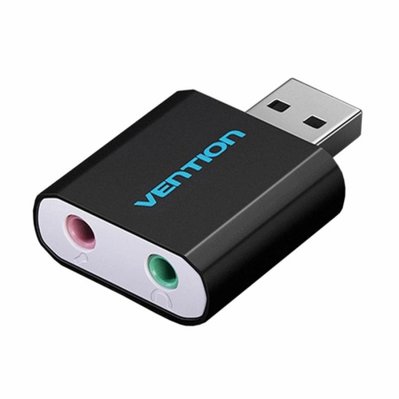Внешняя звуковая карта Vention, 2.1, VAB-S17-B