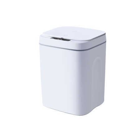 Сенсорное мусорное ведро MSol B8621 Smart Sensor, 3 режима, АКБ, 14л, белое