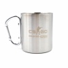 Кружка CS, нержавейка двойная, ручка карабин