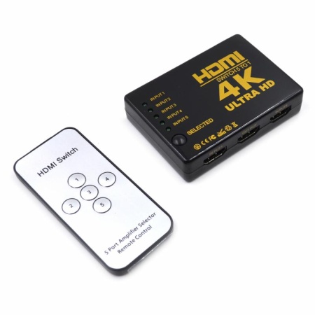 Переключатель HDMI UHD iFSWT-501 4K, 5-портов