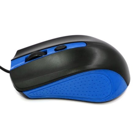 Мышь проводная G211-E, синий