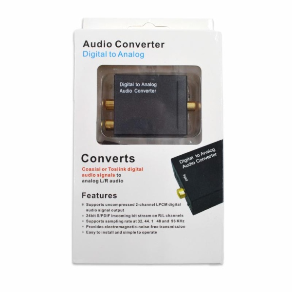 Цифро-аналоговый конвертер iLan, Toslink - 2 x RCA+3.5