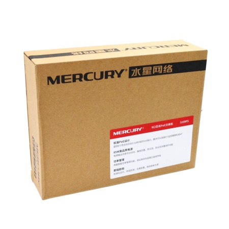 Коммутатор Mercury S109PS, 8+1 порт, 100 Мбит/с, PoE