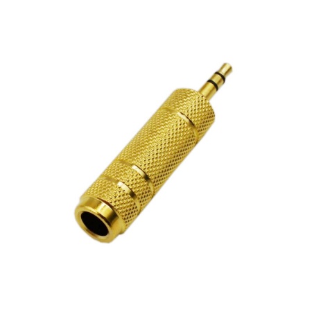 Переходник 3.5 M - 6.5 F, металл