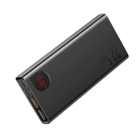 Портативный аккумулятор Baseus Adaman Metal Digital Display PPAD000101, 20000 мА*ч, чёрный