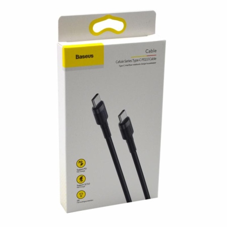 Кабель USB TypeC M - USB TypeC M, Baseus CATKLF-GG1 Кабель USB TypeC M - USB TypeC M, Baseus CATKLF-GG1