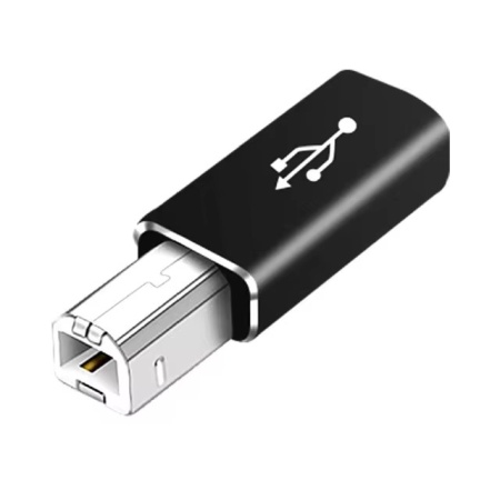 Переходник TypeC F - USB BM, металл