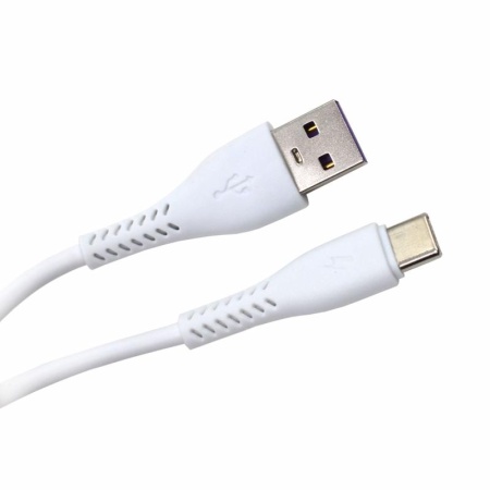Кабель USB AM - USB TypeC M, 2.5A, 1 м, белый