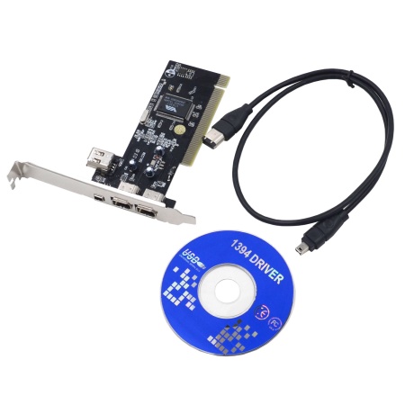 Контроллер PCI to 3хIEEE 1394 (ext) + 1хIEEE 1394 (int)