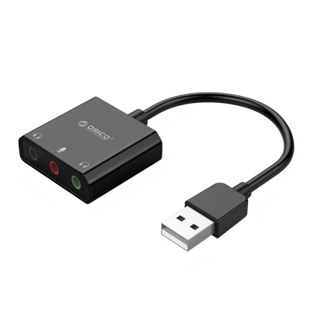 Внешняя звуковая карта 2.0, ORICO SKT3-BK
