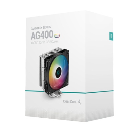 Кулер ЦП Deepcool GAMMAXX AG400 ARGB LED, чёрный