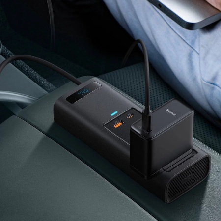 Инвертор Baseus Power Inverter 150 Вт (220В CN/EU) CRNBQ-A01