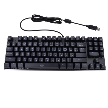 Клавиатура проводная MSol Z56, Red Switch