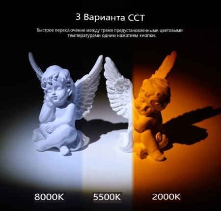 Постоянный свет Ulanzi LM07