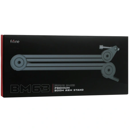 Микрофонная стойка Fifine BM63, белый