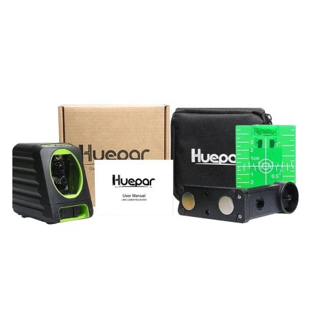 Лазерный уровень Huepar линейный BOX-1G