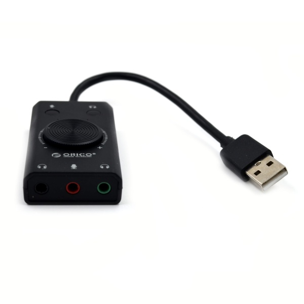 Внешняя звуковая карта 2.0, ORICO SC2-BK