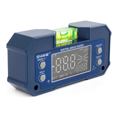 Угломер электронный строительный SHAHE 5346, двухосевой пузырьковый