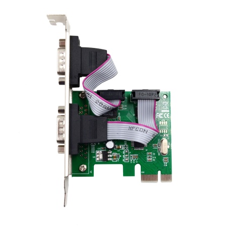 Контроллер PCI-E - 2хCOM, чип CH382L