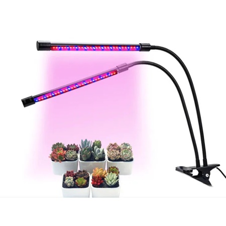 Фитолампа LED Plant Grow Light, 2 светодиодные лампы, 17 Вт