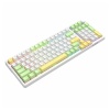 Клавиатура беспроводная, проводная Ajazz AK992, салатово-желто-белая, Red Switch