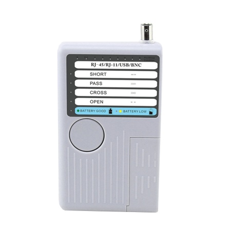 Тестер кабеля NF-3468, RJ45/USB/RJ11/Coaxial