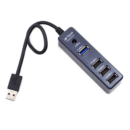 USB 3.0-разветвитель iETOP U32-09, 3+1 порта