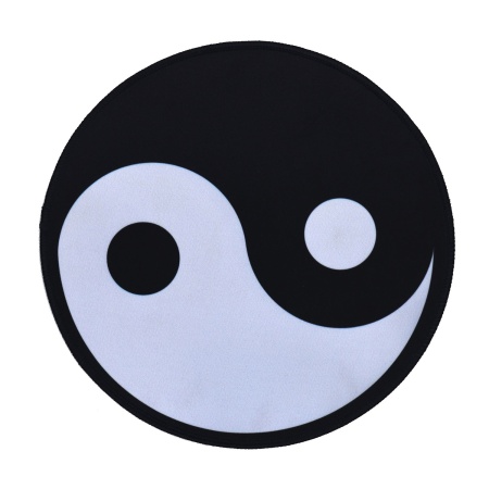 Коврик для мыши Yin Yang, 22x22x0.3 см