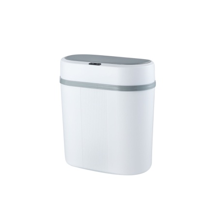 Сенсорное мусорное ведро MSol LT-1002 Smart Sensor, 1 режим, АКБ, 12л, белое
