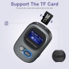 Аудиоприёмник - передатчик T68, 3.5/TF, Bluetooth 5.3, ЖК-дисплей