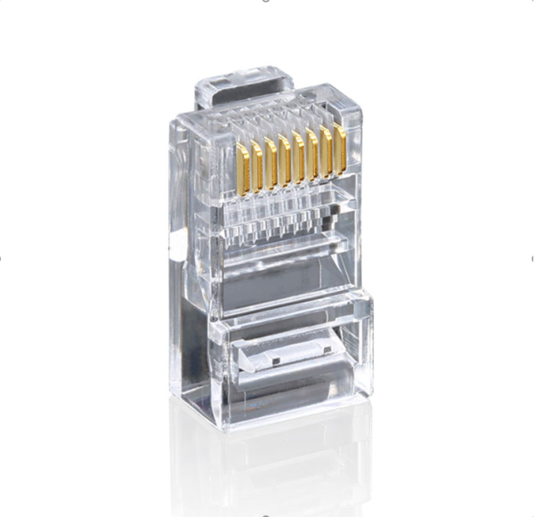 Коннектор RJ-45 Cat5e Mindpure, NW011, LX10271, 100 шт/уп, 3U